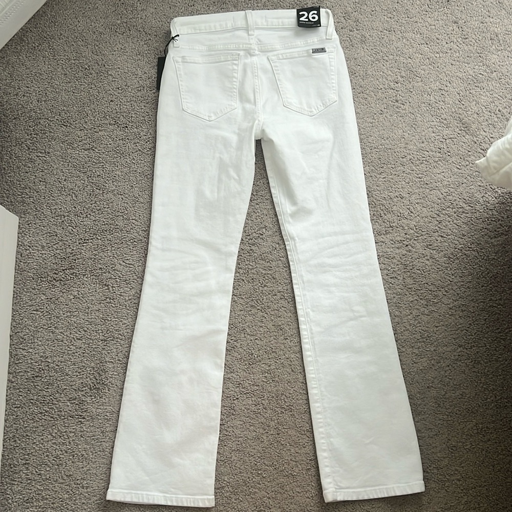 Joes Jeans: Petite Bootcut White